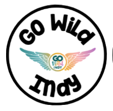 Go Wild Indy Pop Socket Vinyl Holographic Stickers