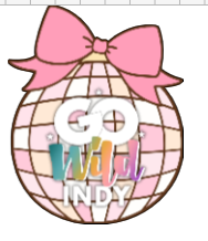 Go Wild Indy Pop Socket Vinyl Holographic Stickers