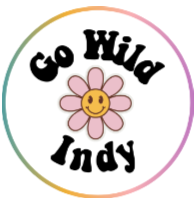 Go Wild Indy Pop Socket Vinyl Holographic Stickers