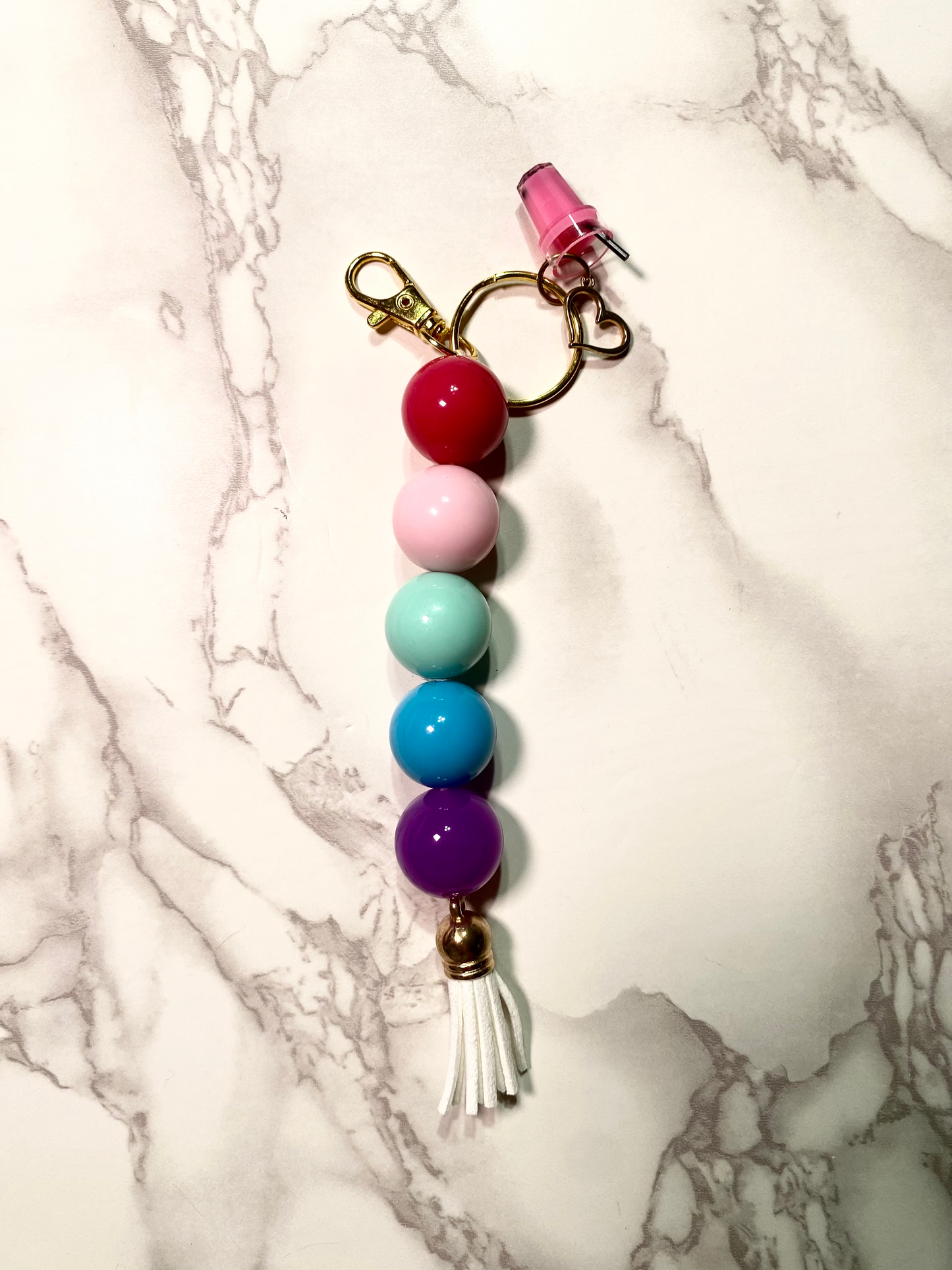 Boba Tea Keychain with Tassel