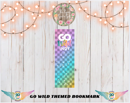 Go Wild 2025 Bookmark