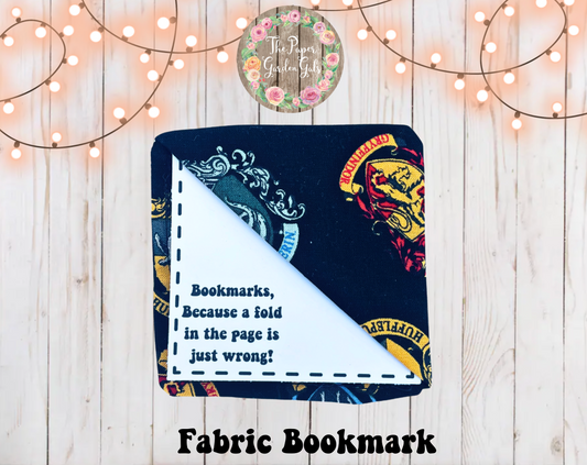 Harry Potter Fabric Bookmark