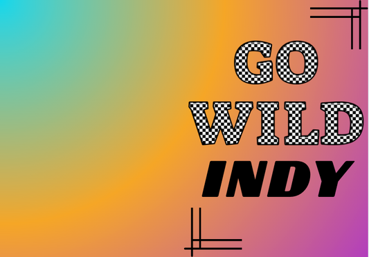 Go Wild Indy Printable B6 Cover and Dashboard (Digital Download) - 1