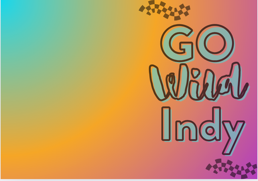 Go Wild Indy Printable B6 Cover and Dashboard (Digital Download) - 2