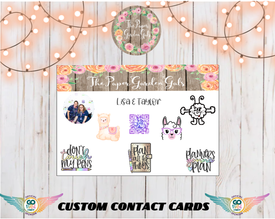 Custom Contact Cards