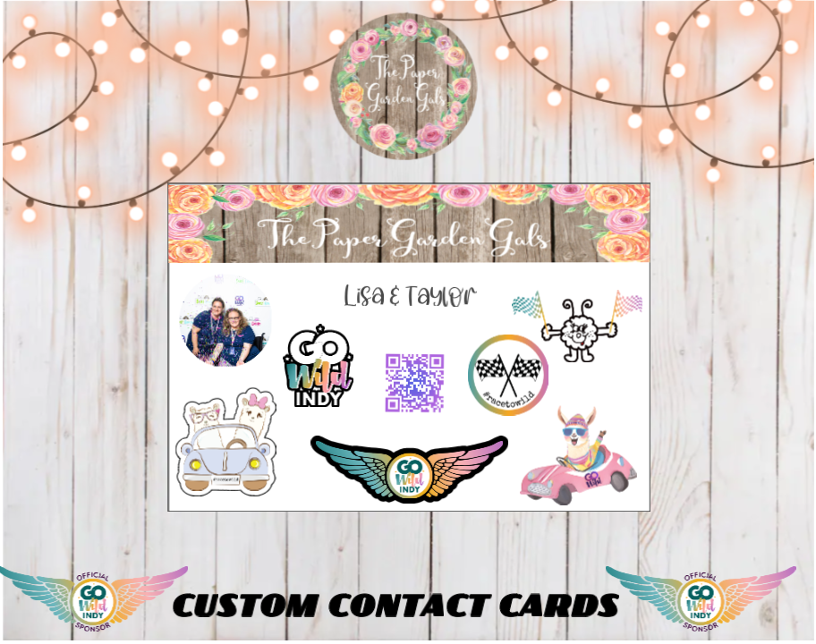 Contact Cards - Go Wild 2025 Inspired