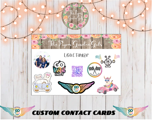 Contact Cards - Go Wild 2025 Inspired