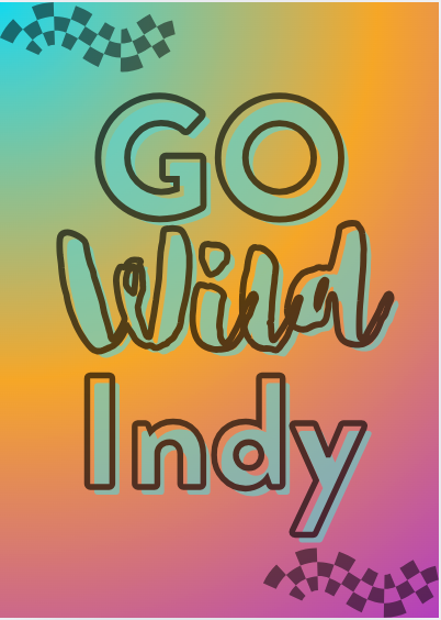 Go Wild Indy Printable B6 Cover and Dashboard (Digital Download) - 2