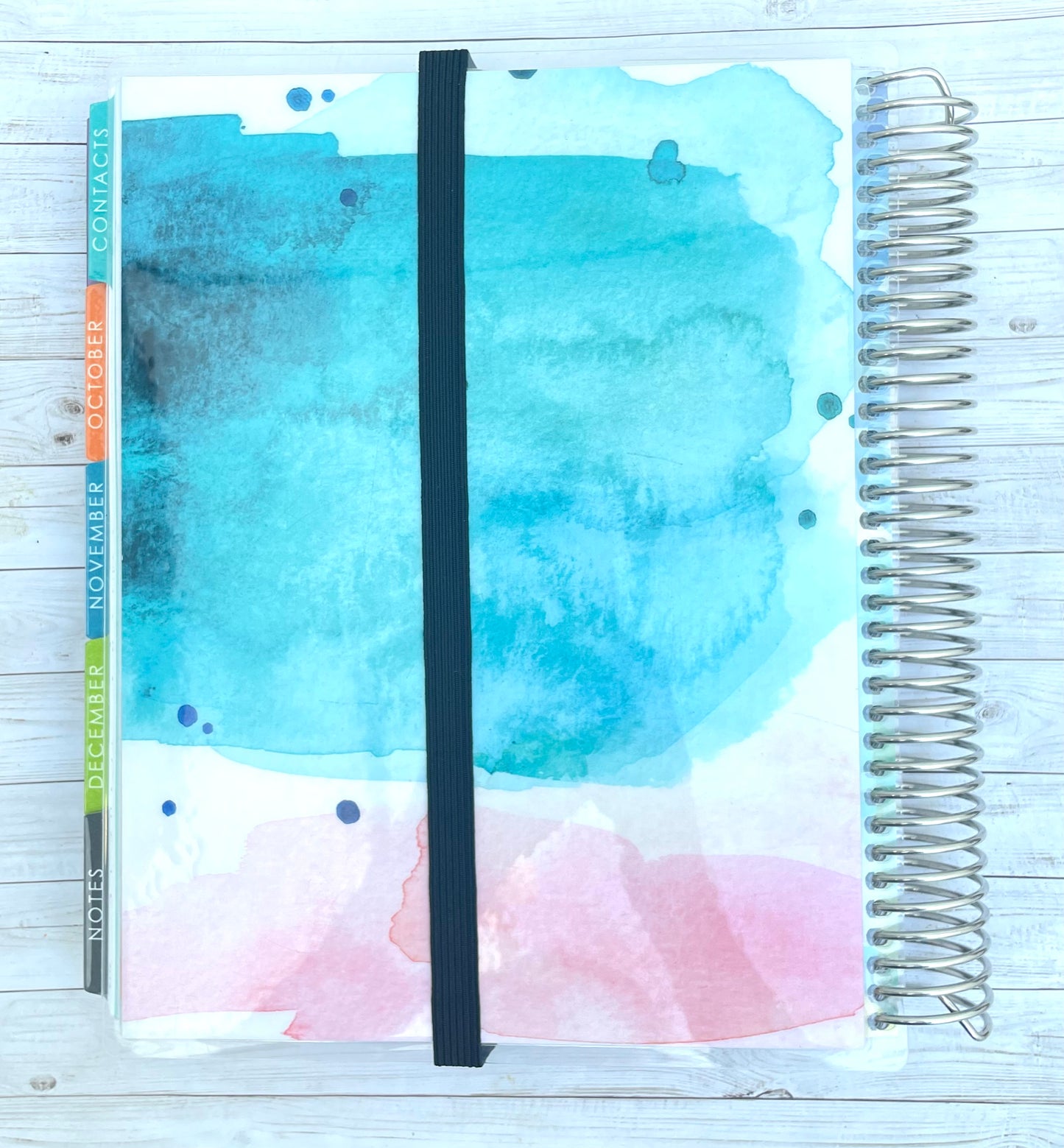 Elastic Fabric Pen Holder - Elephants