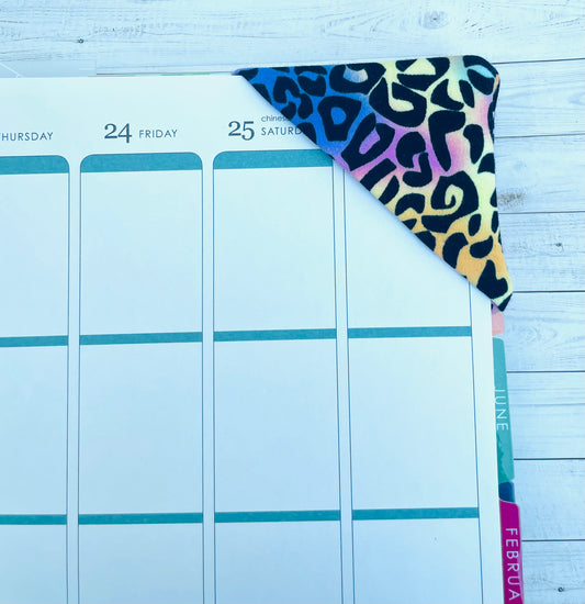 Stars Themed Fabric Bookmark