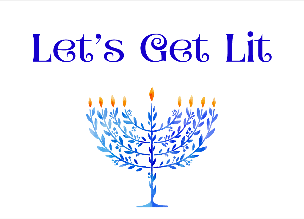 Let's Get Lit Printable Decorative Sign