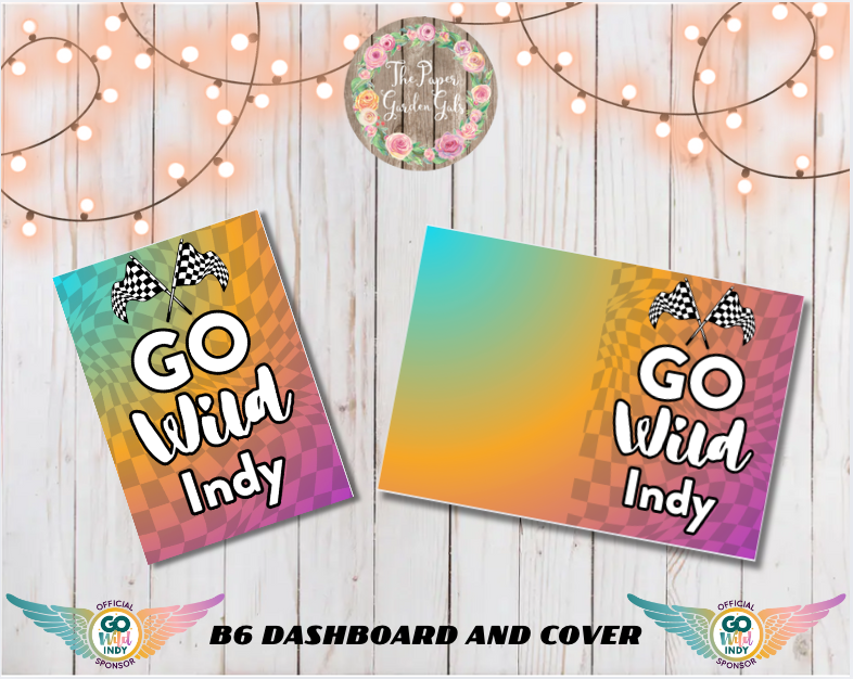 Go Wild Indy Printable B6 Cover and Dashboard (Digital Download) - 5