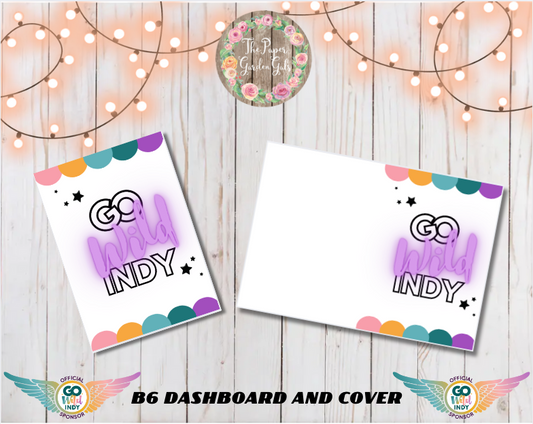 Go Wild Indy Printable B6 Cover and Dashboard (Digital Download) - 6