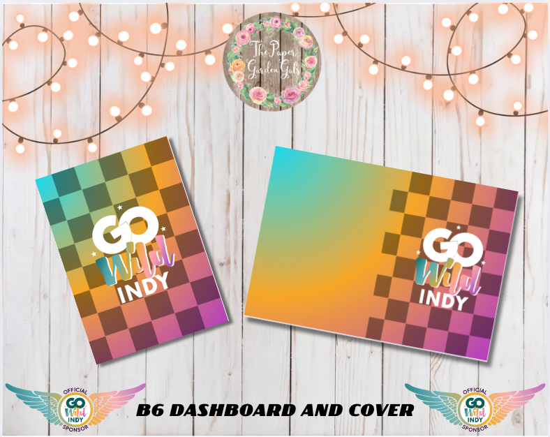 Go Wild Indy Printable B6 Cover and Dashboard (Digital Download) - 7