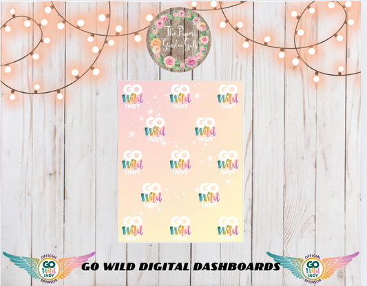 Go Wild Printable Dashboards (Digital Download)
