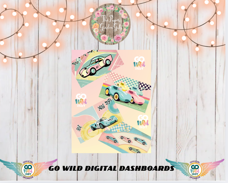 Go Wild Printable Dashboards (Digital Download)