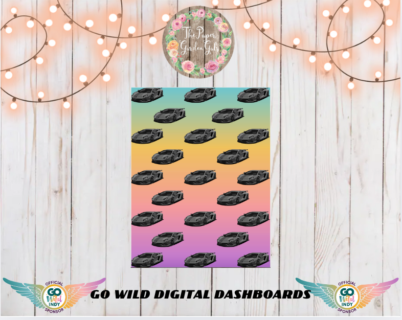 Go Wild Printable Dashboards (Digital Download)