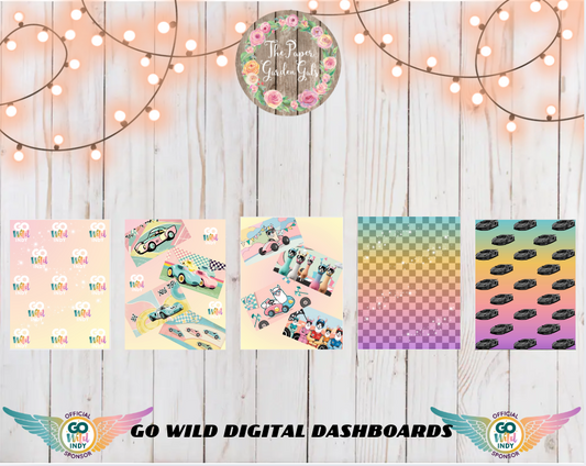 Go Wild Printable Dashboards (Digital Download)