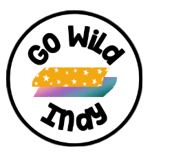 Go Wild Indy Pop Socket Vinyl Holographic Stickers