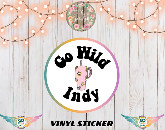 Go Wild Indy Stanley Vinyl Holographic Sticker