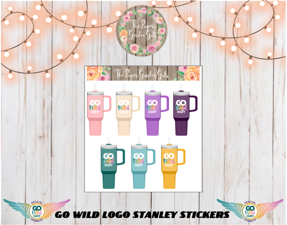 Go Wild 2025 Stanley Decorative Sticker Sheet