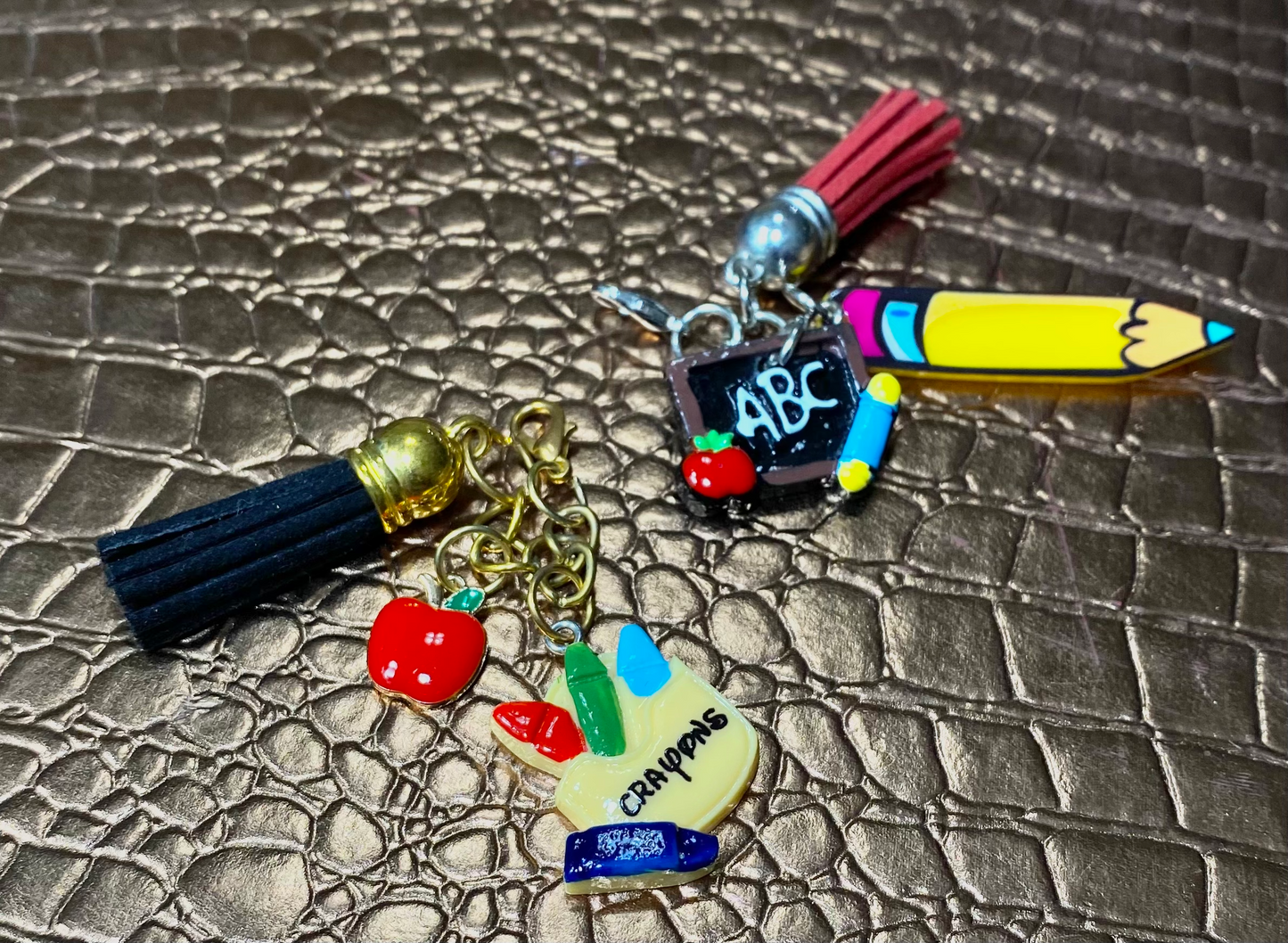 Planner Teacher Themed Charms