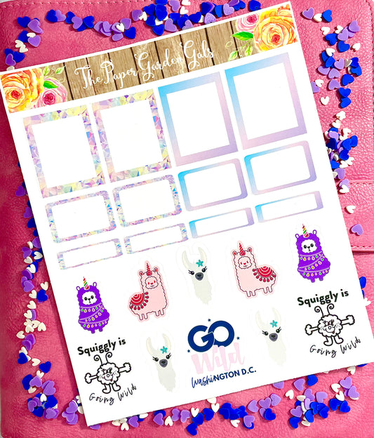 Go Wild Sampler Sticker Sheet