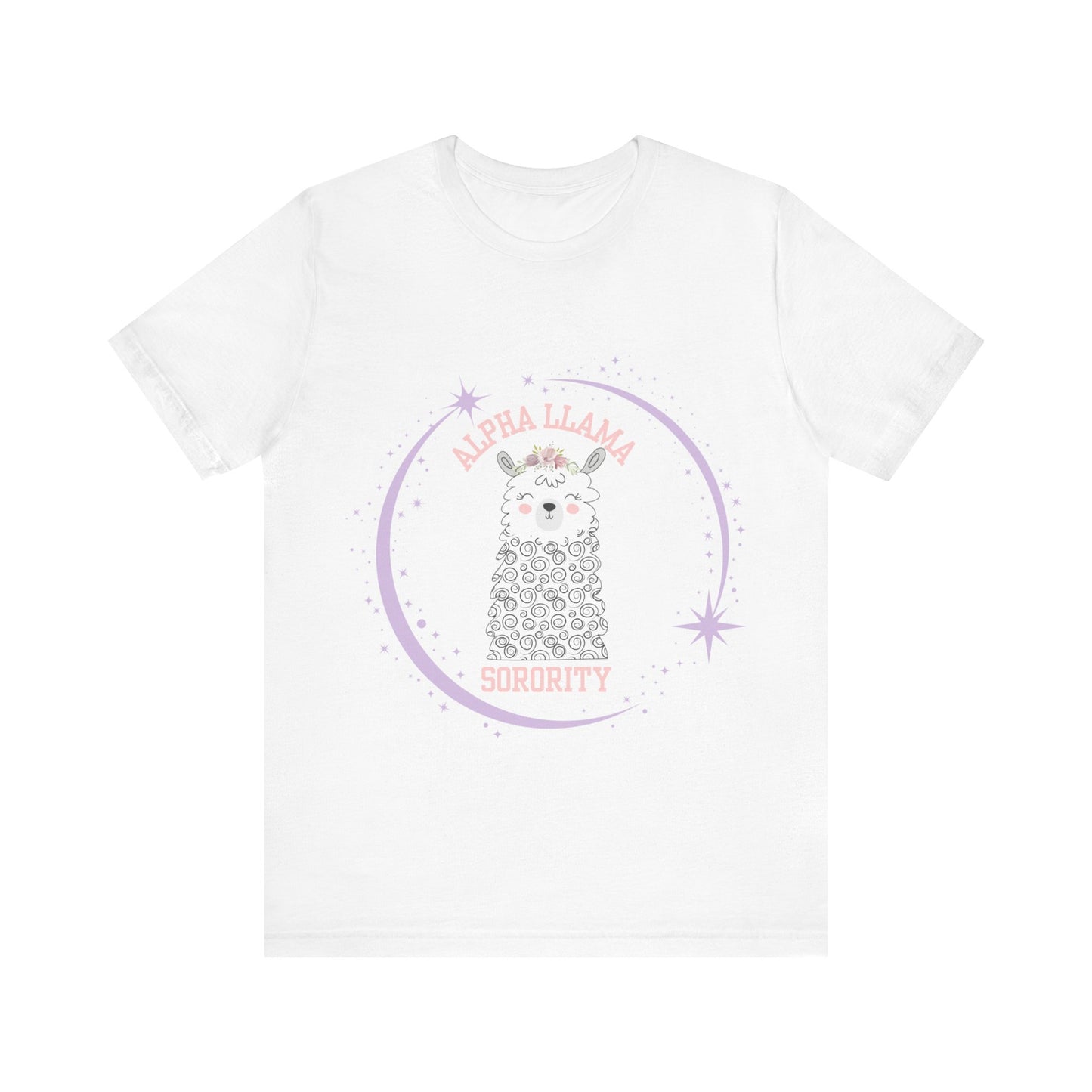 Alpha Llama Sorority Unisex Jersey Short Sleeve Tee