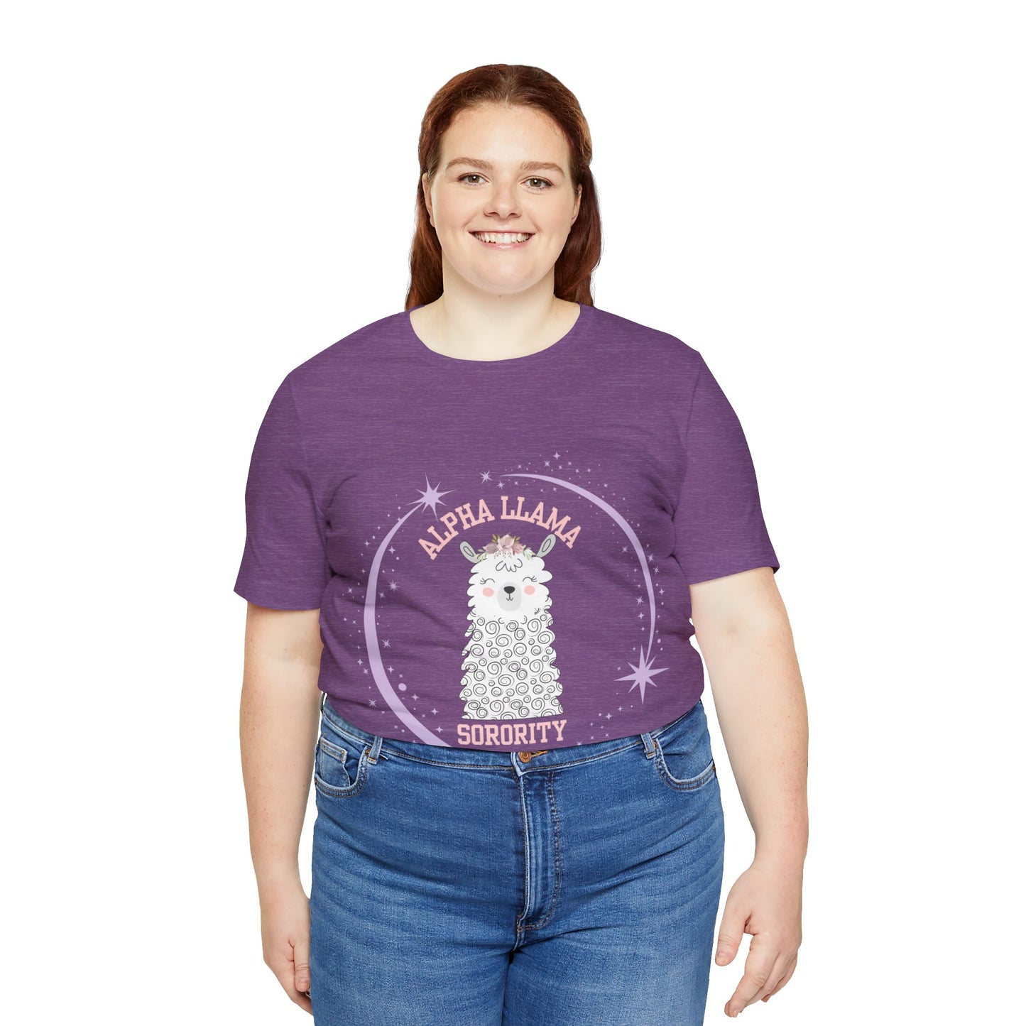 Alpha Llama Sorority Unisex Jersey Short Sleeve Tee