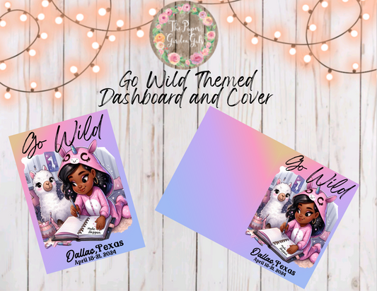 Go Wild Themed Llama Pajama Printable Dashboard and Cover (Digital Download) - 17