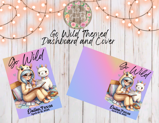 Go Wild Themed Llama Pajama Printable Dashboard and Cover (Digital Download) - 23