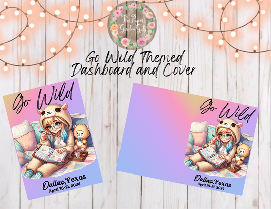 Go Wild Themed Llama Pajama Printable Dashboard and Cover (Digital Download) - 26