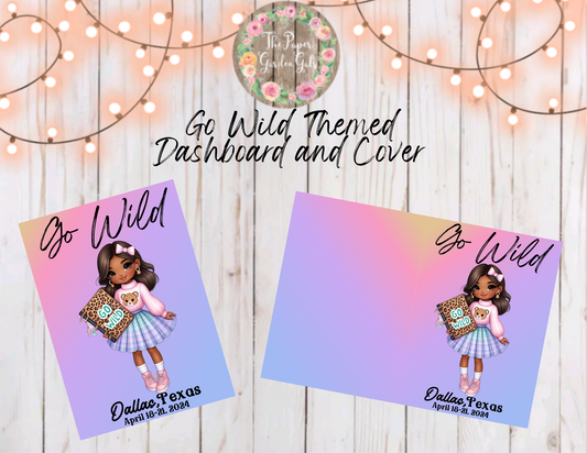 Go Wild Themed Planner Cutie Printable Dashboard and Cover (Digital Download) - 29