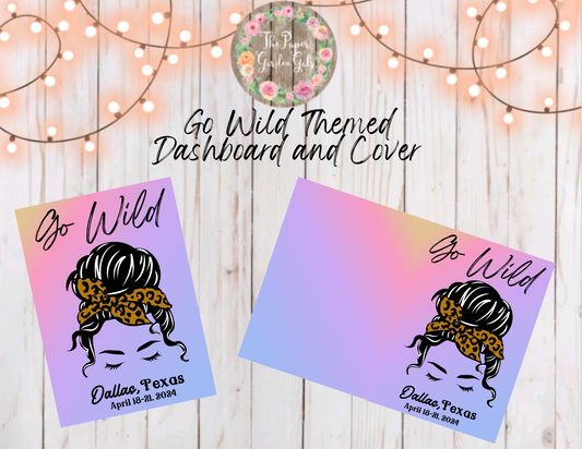 Go Wild Themed Messy Bun Printable Dashboard and Cover (Digital Download) - 32