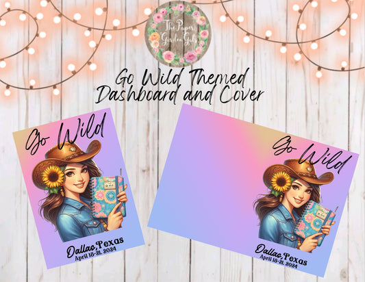 Go Wild Themed Printable Dashboard and Cover (Digital Download) - 3