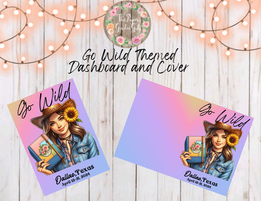 Go Wild Themed Printable Dashboard and Cover (Digital Download) - 5