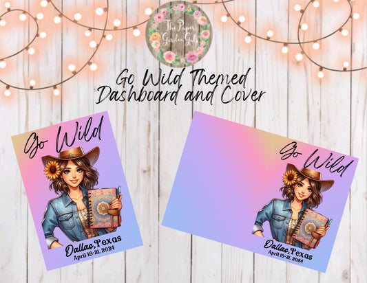 Go Wild Themed Printable Dashboard and Cover (Digital Download) - 6