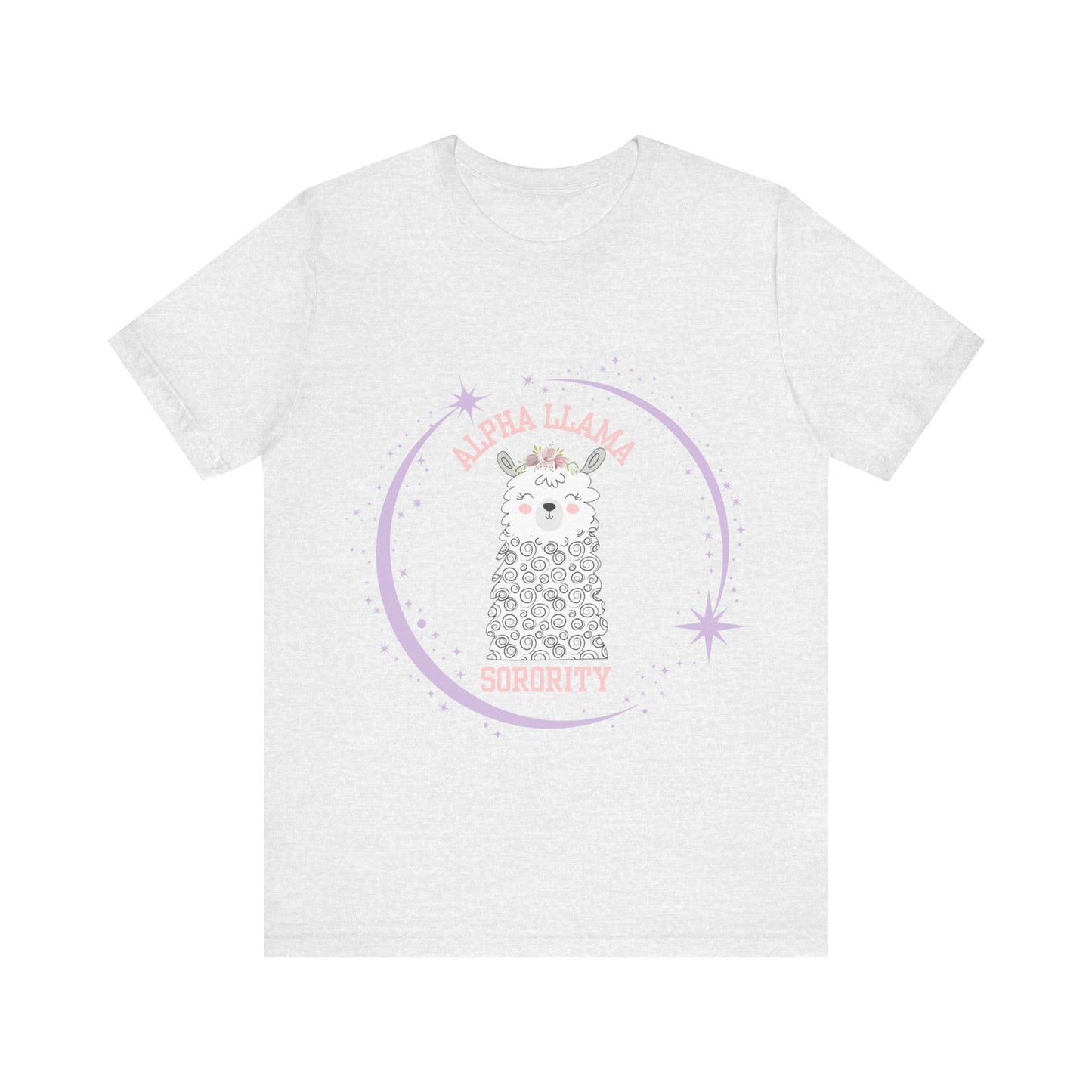 Alpha Llama Sorority Unisex Jersey Short Sleeve Tee