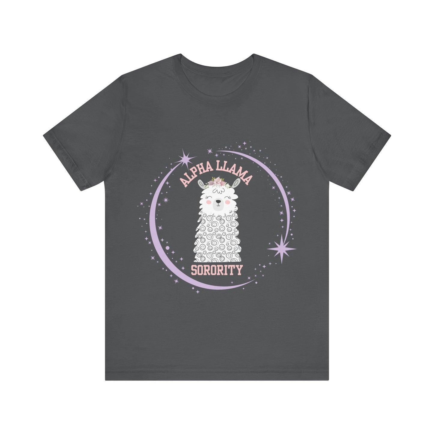 Alpha Llama Sorority Unisex Jersey Short Sleeve Tee