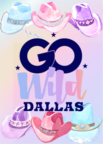 Go Wild Themed Cowboy Hats Printable Dashboard and Cover (Digital Download)