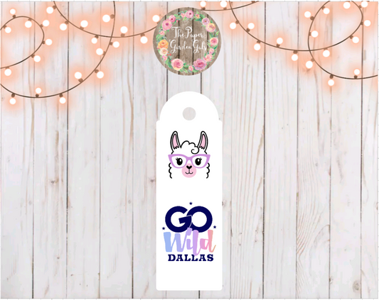 Go Wild Llama Bookmark