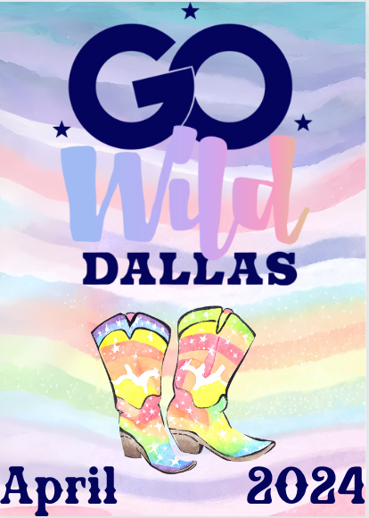 Go Wild Themed Rainbow Boots Printable Dashboard and Cover (Digital Download)