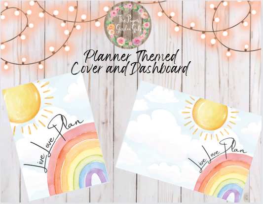 Live Love Plan Printable Dashboard and Cover (Digital Download)