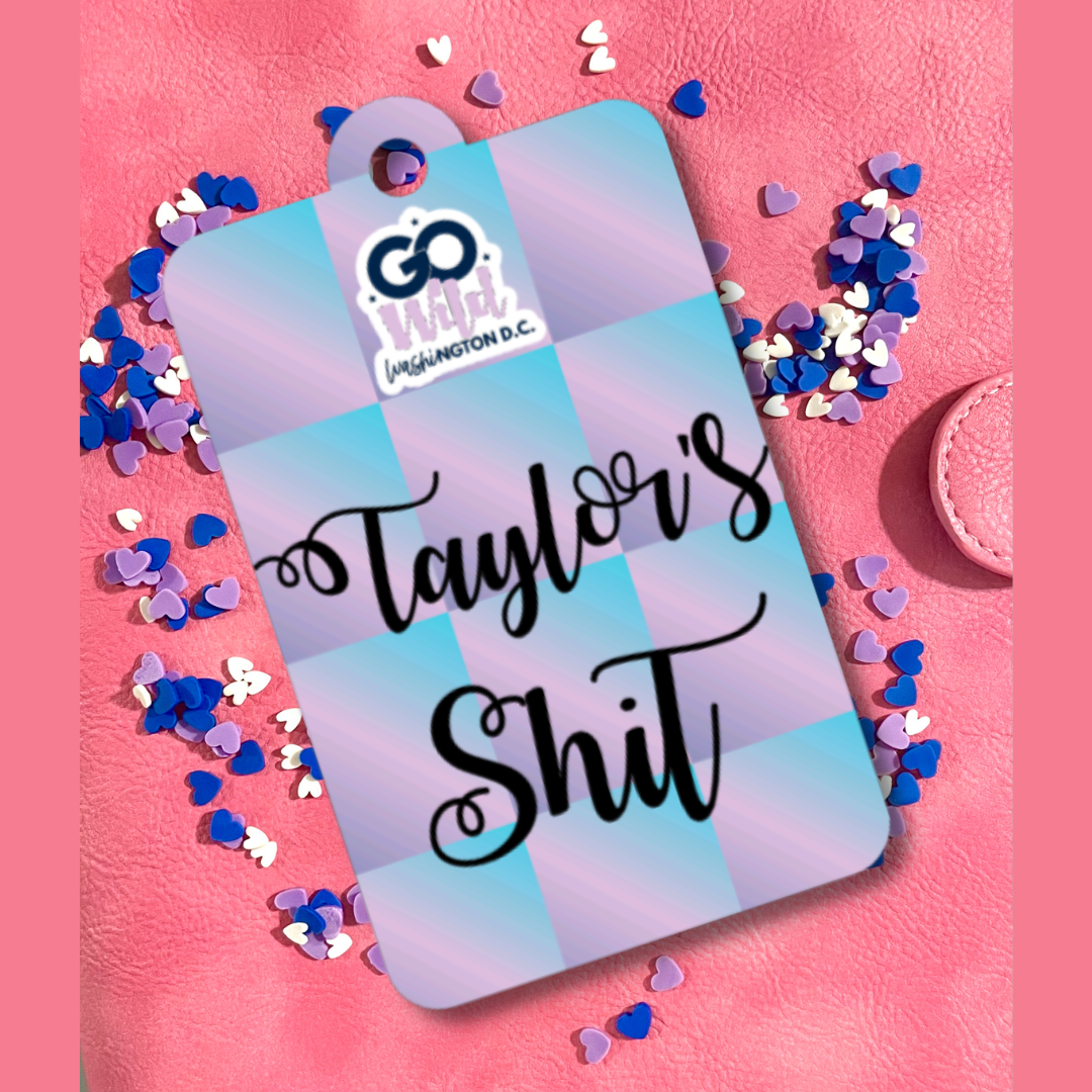 Personalized Luggage Tag - Taylor's Sh*t