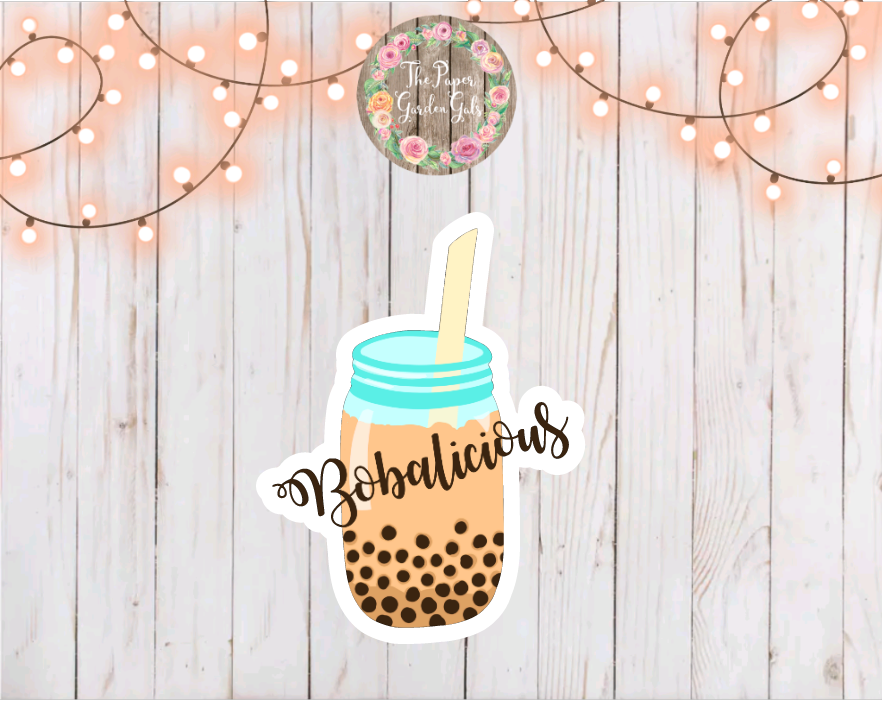 Bobalicious Vinyl Holographic Sticker