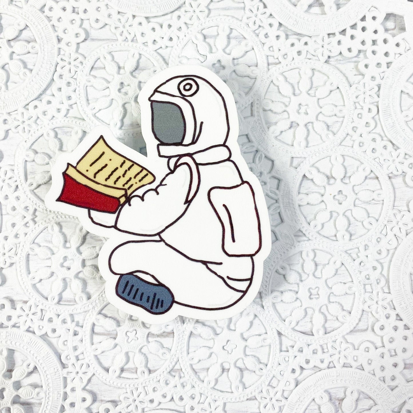 Astronaut Vinyl Sticker | Decal | Planners | Laptop Decal | HydroFlask | Water Bottle Sticker