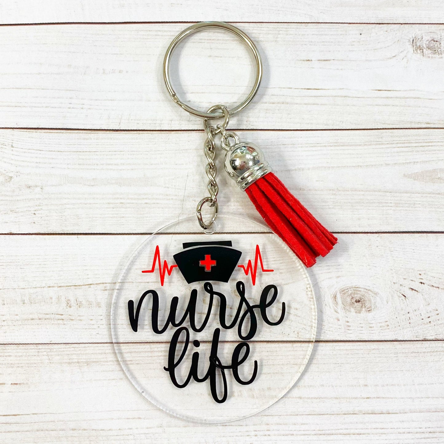 Nurse Life Acrylic Keychain | Nurses | Nursing | RN