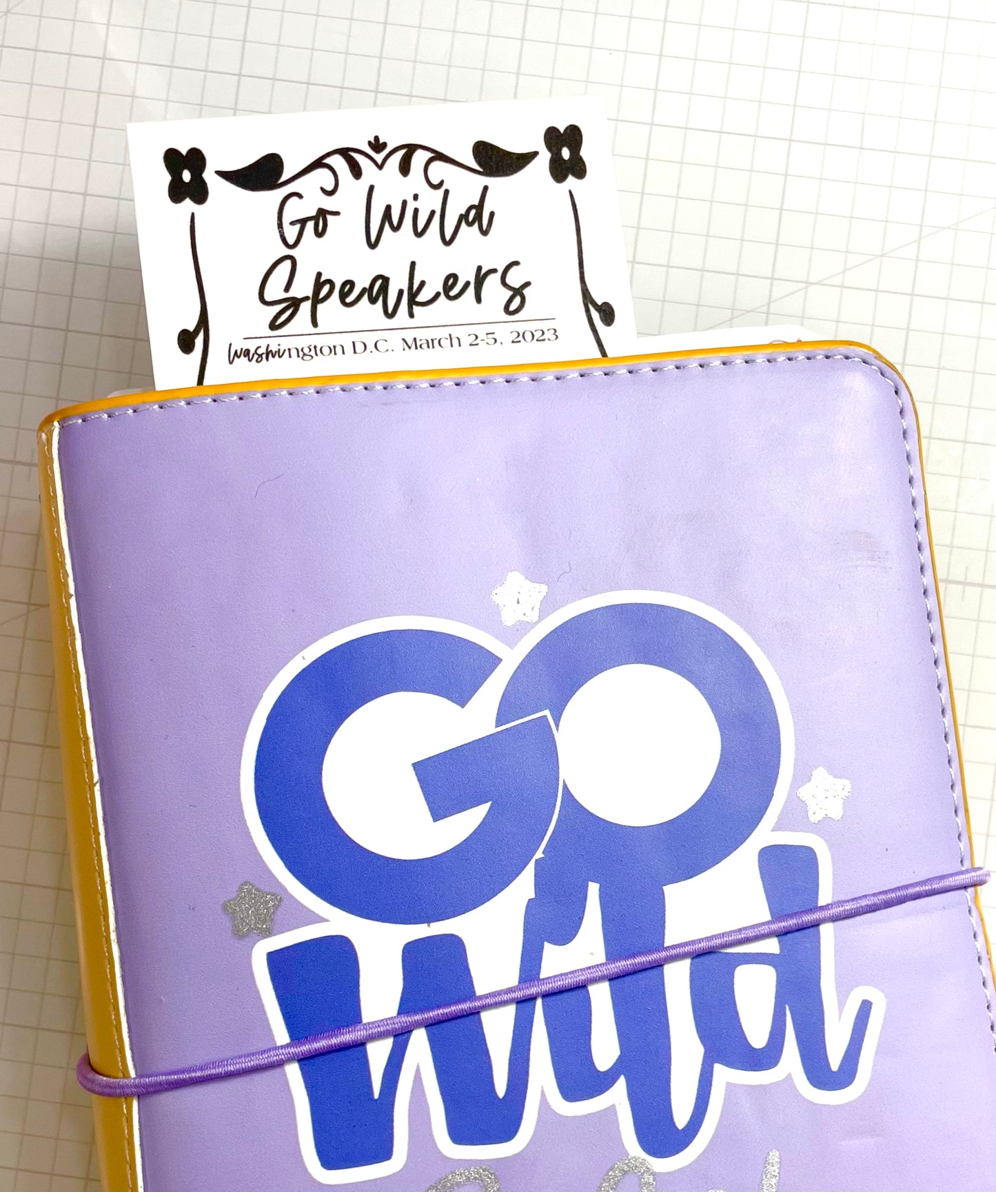 Go Wild Speaker Bookmark