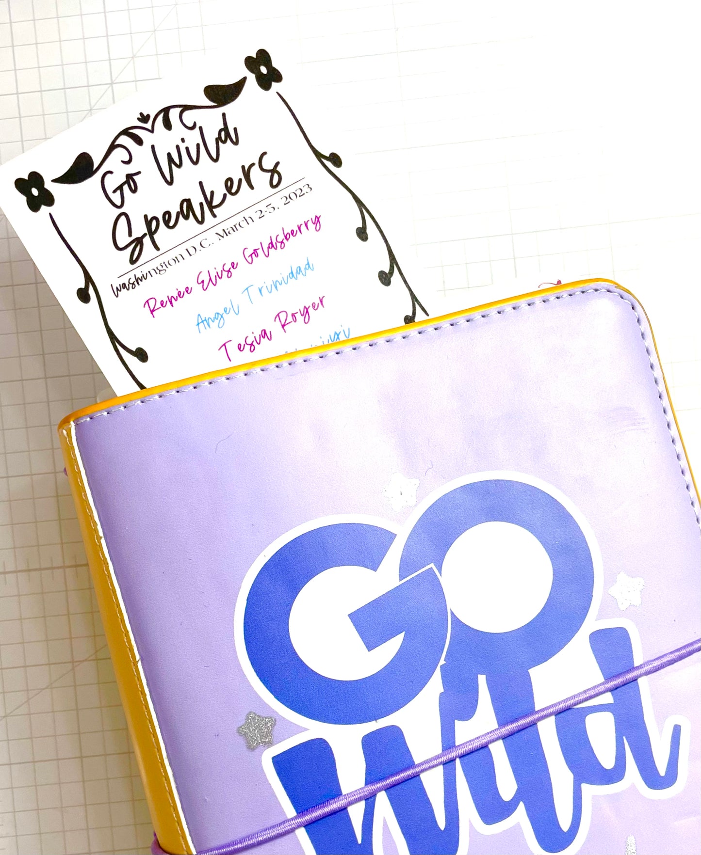 Go Wild Speaker Bookmark